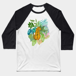 Tiger in the jungle Baseball T-Shirt